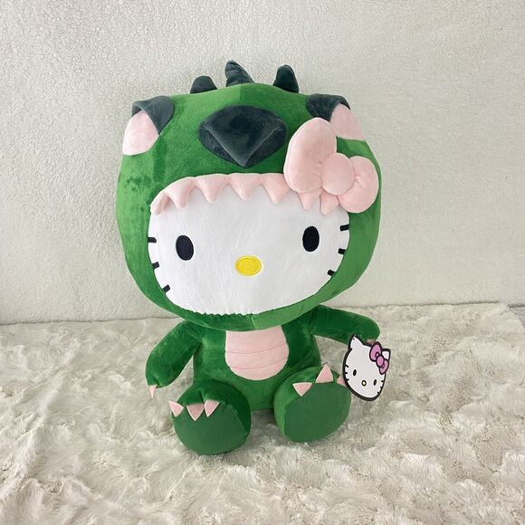 Hello Kitty Sanrio Green Dragon Costume 17” Plush Fiesta 2023 Collectible NEW 🎀
